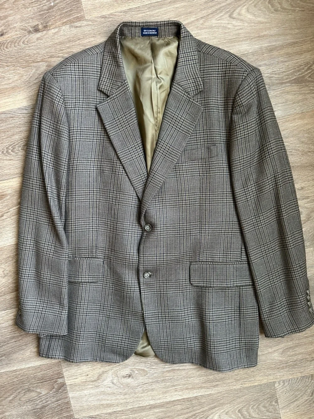Meeting‎ Street Men’s Plaid Blazer Glen Check 2 Button Sport Coat Classic Fit